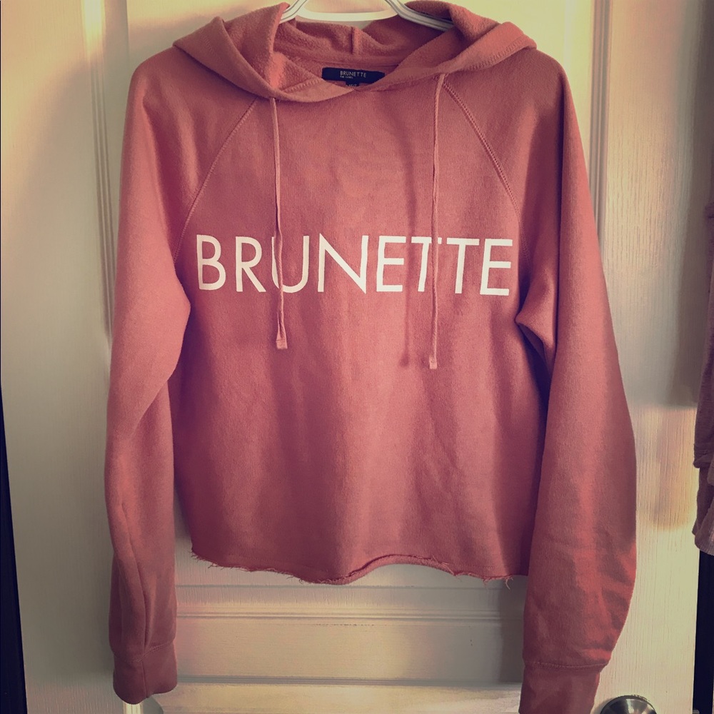 BRUNETTE XS Cropped Hoody ❤️ Super soft and comfy